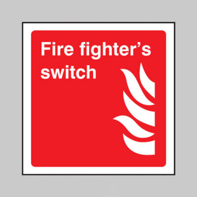 Fire fighter's switch