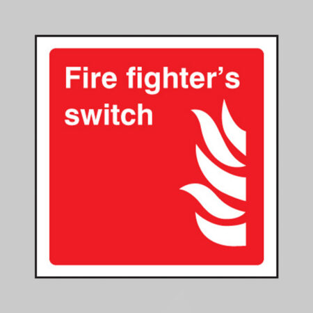 Fire fighter's switch