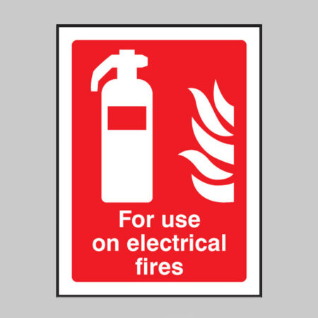 For use on electrical fires