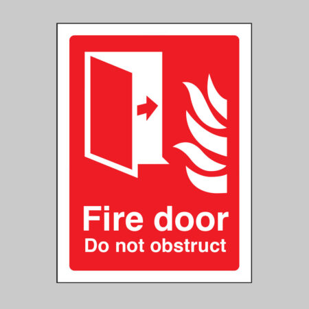 Fire door Do not obstruct