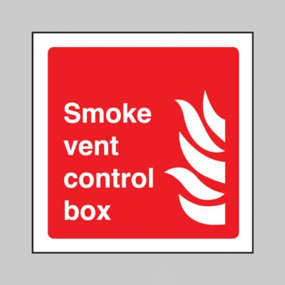 Smoke vent control box