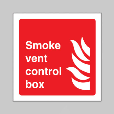 Smoke vent control box