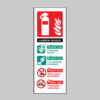 Co2 extinguisher identification