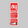 Fire blanket identification