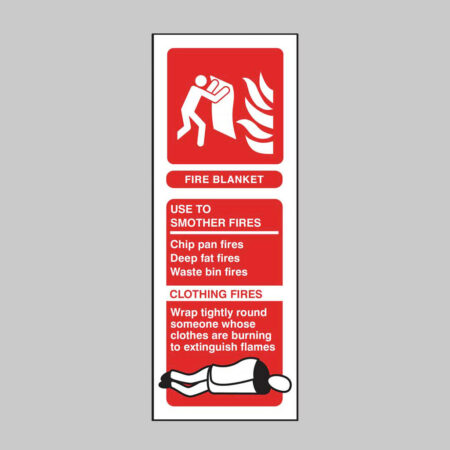 Fire blanket identification