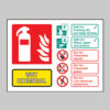 Wet chemical extinguisher identification