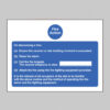 GTG Dumper Truck Inspection poster 420x594mm synthetic paper