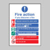 Fire action brigade dialled manually lift in building