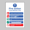 Fire action EEC (manual without lift)