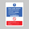 Gas leak action