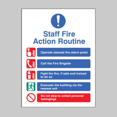 Staff fire action routine