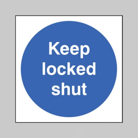 Keep locked shut