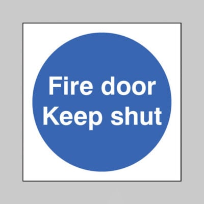 Fire door keep shut