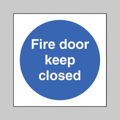 Fire door keep closed