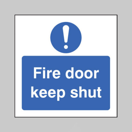 Fire door keep shut