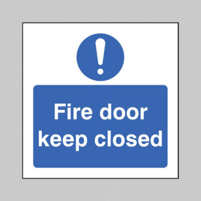 Fire door keep closed