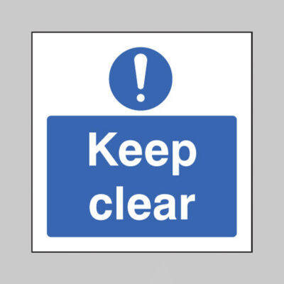 Keep clear