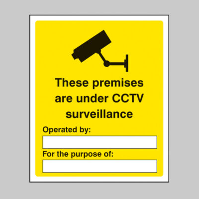 These premises are under CCTV surveillance
