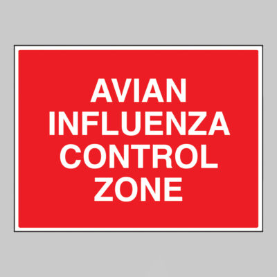 Avian influenza Control zone