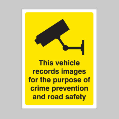 This vehicle records images for the purpose of...