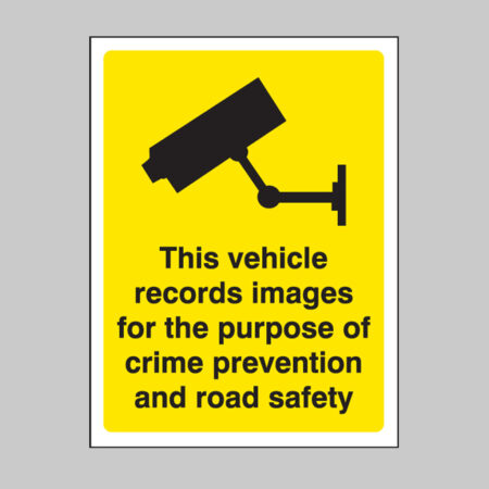 This vehicle records images for the purpose of...