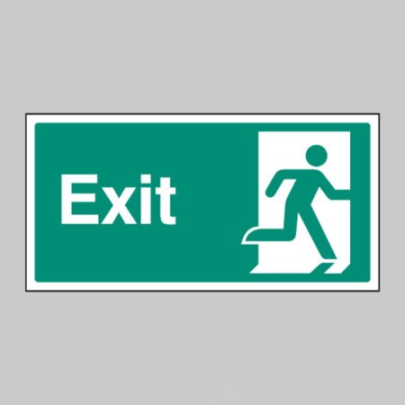 Final exit right symbol