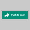 Push to open