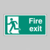 Final fire exit left symbol