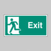 Final exit left symbol