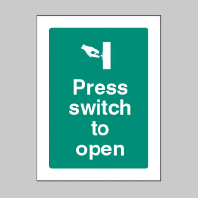 Press switch to open