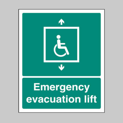 Emergency evacuation lift