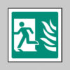 Running man symbol left - HTM