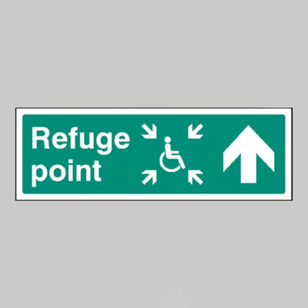Refuge point arrow up