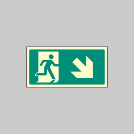 Arrow down right intermediate marker