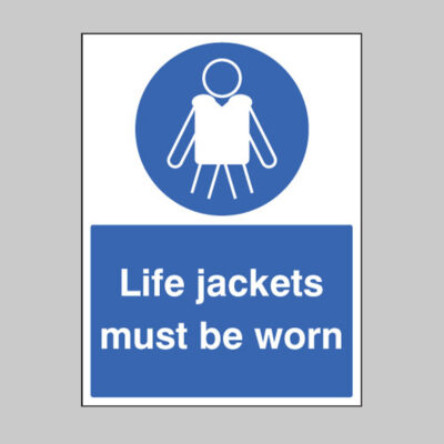 Life jackets must be worn