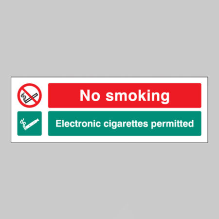 No smoking Electronic cigarettes permitted