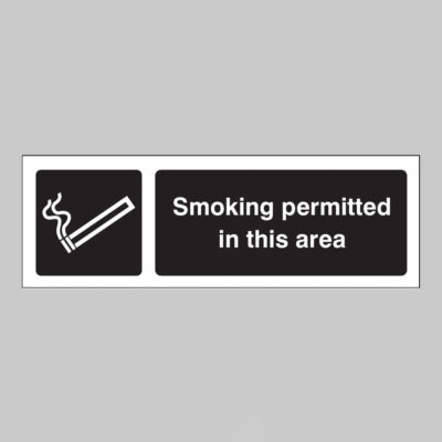 Smoking permitted in this area