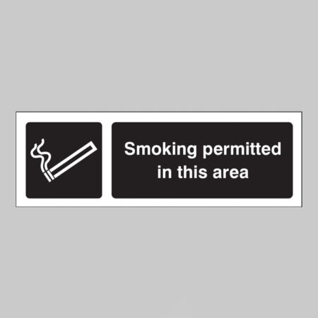 Smoking permitted in this area