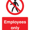 Employees only