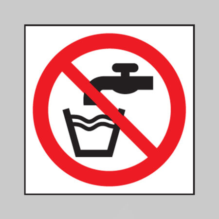 Not drinking water (symbol)