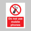 Do not use mobile phones