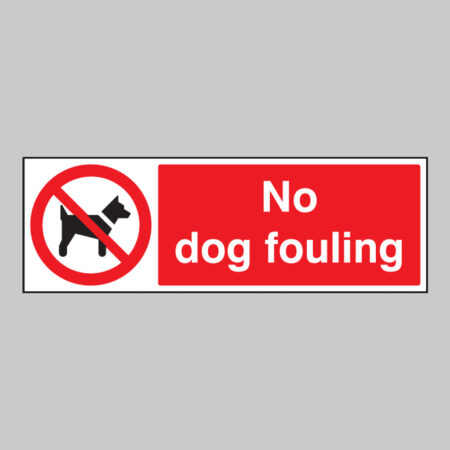No dog fouling