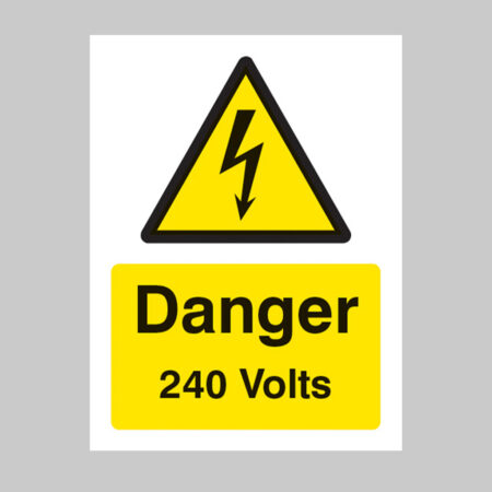 Danger 240 volts