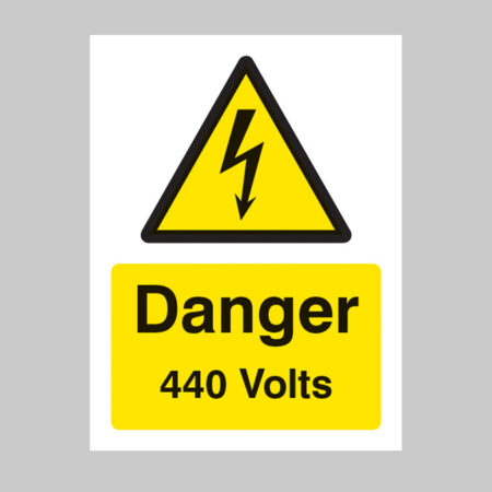 Danger 440 volts