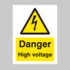 Danger high voltage