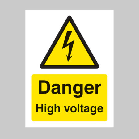 Danger high voltage
