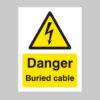Danger buried cable