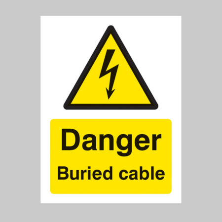 Danger buried cable