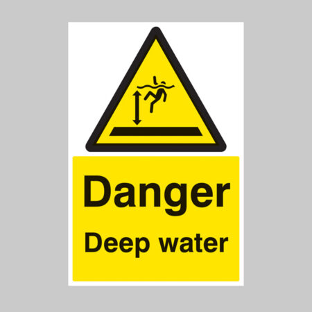 Danger deep water