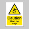 Caution mind the step
